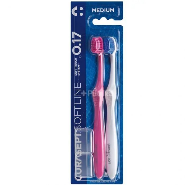 curasept-curasept-brosse-a-dents-medium-017-bi-pack-brosses-a-dents-adultes.jpg CURASEPT BROSSE A DENTS MEDIUM 017 BI PACK – Image 1