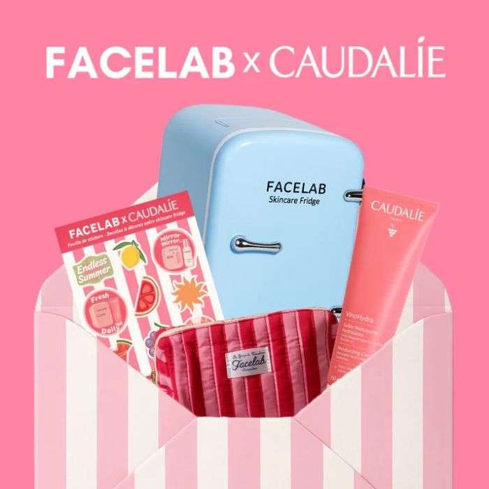 facelab-x-caudalie-skincare-fridge-baby-bleu.jpg FACELAB X CAUDALIE SKINCARE FRIDGE BABY BLEU – Image 1