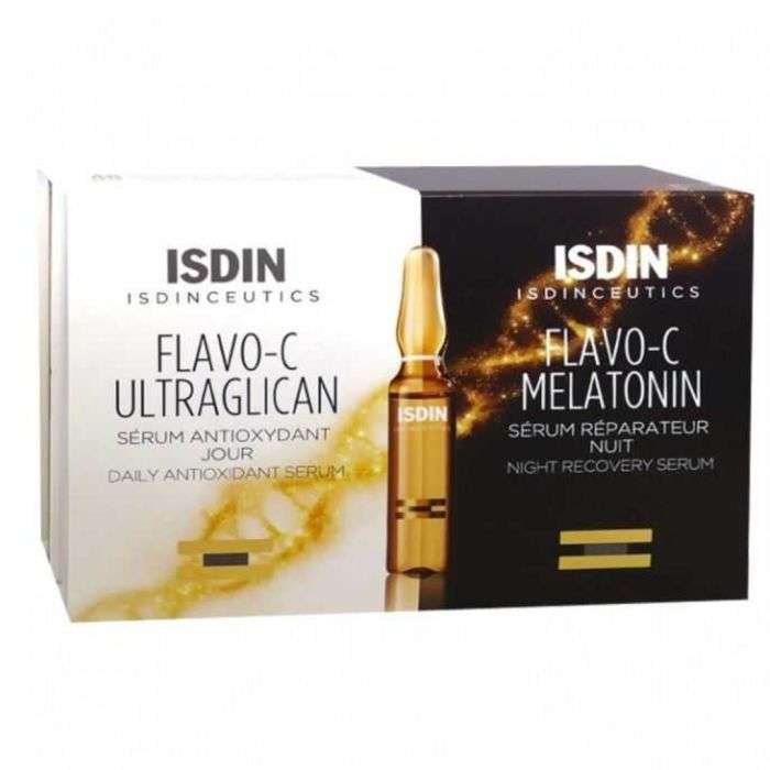 isdin-isdin-isdinceutics-flavo-c-ultraglican-flavo-c-melatonin-10-10-amp-peaux-matures.jpg ISDIN ISDINCEUTICS Flavo-C Ultraglican + Flavo-C Melatonin, 10+10 Amp – Image 1