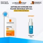 LA ROCHE POSAY OFFRE ANTHELIOS UVMUNE 400 FLUIDE SOLAIRE INVISIBLE SPF 50+ 50 ML + HYALU B5 10ML OFFERT