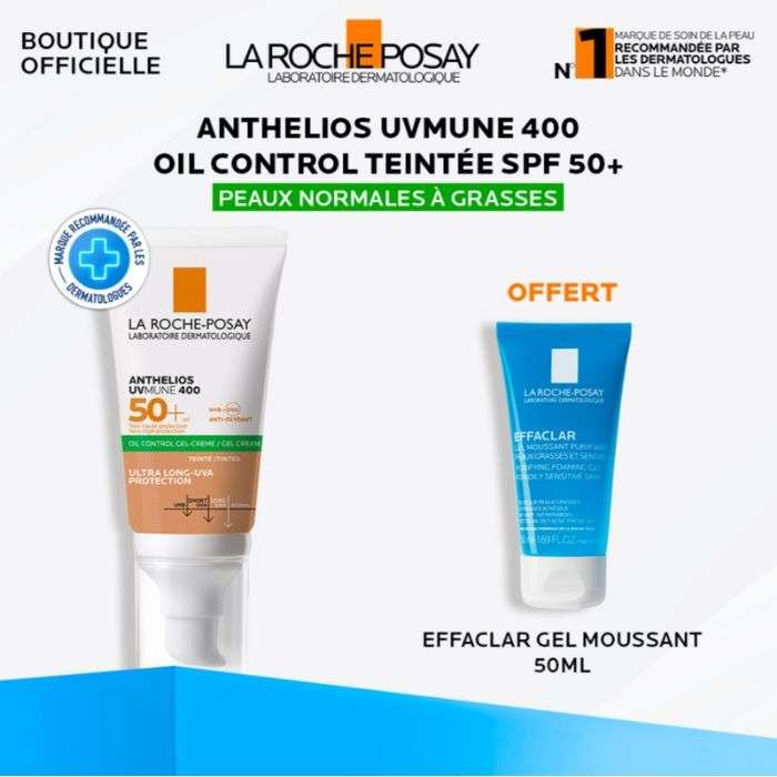 la-roche-posay-la-roche-posay-offre-anthelios-uvmune-400-gel-creme-oil-control-teinte-spf-50-gel-moussant-50ml-offert-protection.jpg LA ROCHE POSAY OFFRE ANTHELIOS UVMUNE 400 GEL CREME OIL CONTROL TEINTE SPF 50 + GEL MOUSSANT 50ML OFFERT – Image 1