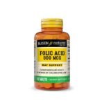 MASON NATURAL FOLIC ACID 800 MCG 100 TABLETS