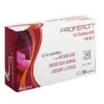 NUTRIMAX PROFERON FER BIODISPONIBLE ACIDE FOLIQUE, VITAMINE C 30 COMPRIMÉS
