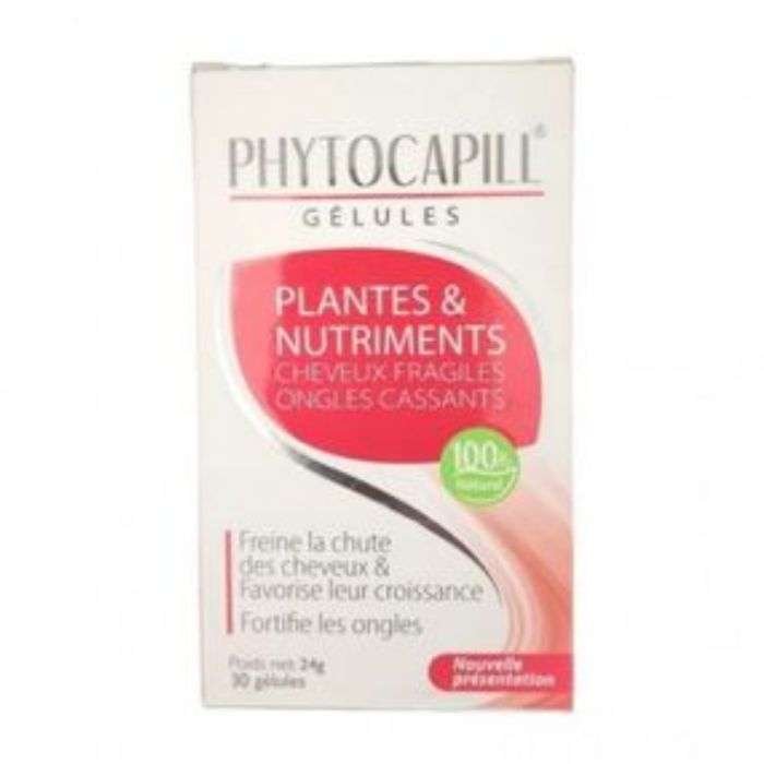 phytocapill-plantes-nutriments-cheveux-et-ongles-30-gelules.jpg PHYTOCAPILL PLANTES NUTRIMENTS CHEVEUX ET ONGLES 30 GELULES – Image 1