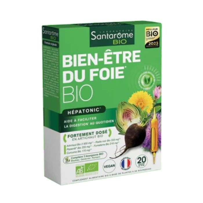 santarome-bio-santarome-bio-bien-etre-du-foie-20-ampoules-complements-alimentaires-bio.jpg SANTAROME BIO BIEN ETRE DU FOIE 20 AMPOULES – Image 1
